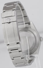 MINT OPEN CARD Rolex Explorer I Black 39mm Stainless Steel MK1 Watch 214270 B+P