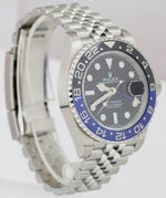 2019 UNP. Rolex GMT-Master II Batman Black Blue SS Ceramic 40mm 126710 BLNR B+P