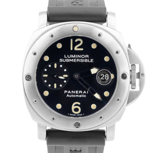 Panerai Luminor Submersible PATINA Steel Black 44mm PAM00024 Automatic Watch