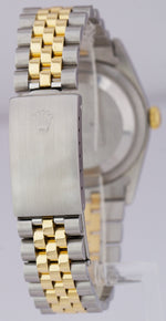 Rolex DateJust 36mm 18K Two-Tone Gold Stainless Champagne Jubilee Watch 16233
