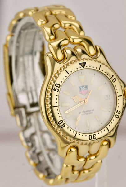 Tag Heuer Professional 18k Yellow Gold/Steel 36mm Quartz Watch B/P
