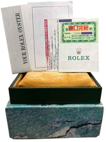 UNPOLISHED PAPERS Rolex Explorer I Black Swiss Only Steel 14270 36mm Watch B+P