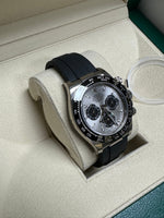 NEW STICKERED 2022 PAPERS Rolex Daytona White Gold Silver 40mm 116519 LN B+P