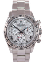 UNPOLISHED PAPERS Rolex Daytona Meteorite Roman 116509 White Gold Watch Box