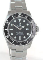 2017 Rolex Sea-Dweller Black Ceramic 116600 Steel SDK 40mm Watch Box