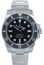 MINT 2016 PAPERS Rolex Submariner No-Date 114060 Steel Black Ceramic Watch Box