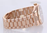 Rolex President Day Date Rose Gold 36mm 118235 Diamond Heavy Band Watch Box