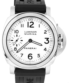 MINT Panerai PAM 113 Luminor Marina White Stainless Steel