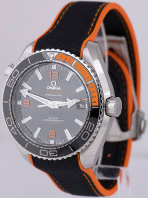 Omega Seamaster Planet Ocean 600M PAPERS 43.5mm Orange 215.32.44.21.01.001 B+P