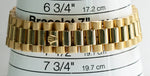 Rolex Day-Date President 36mm Black 18K Yellow Gold Double Quick Watch 18238