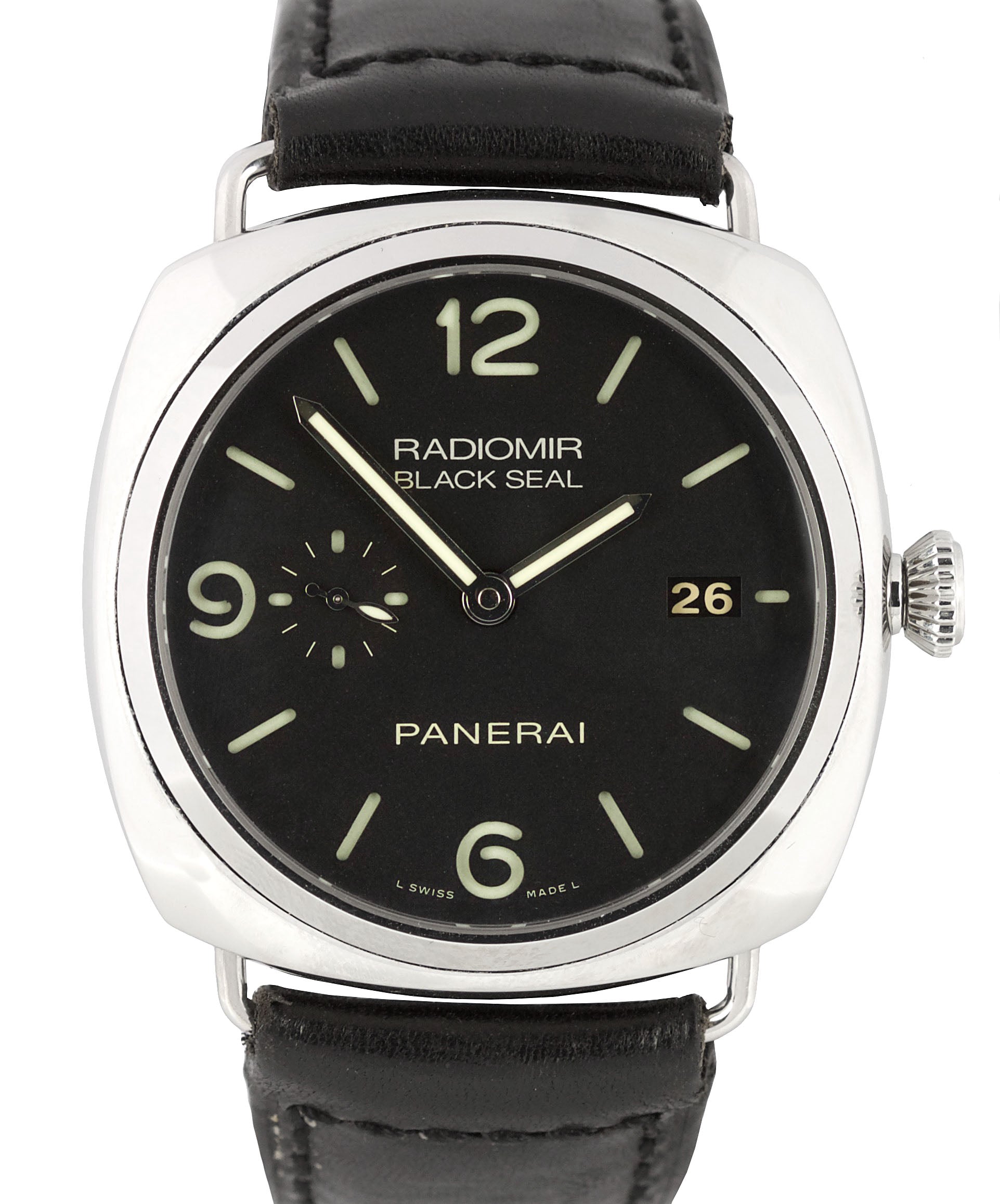 Panerai Radiomir Black Seal 3 Days PAM 388 Steel Automatic 45mm Watch