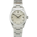 Vintage 1969 Rolex Oysterdate Precision 6466 Silver 31mm Midsize Stainless Watch