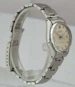 Vintage 1969 Rolex Oysterdate Precision 6466 Silver 31mm Midsize Stainless Watch
