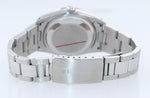 MINT Rolex Date Oyster Perpetual Stainless Steel White Roman 15200 34mm Watch