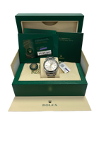 NEW SEPTEMBER 2022 Rolex Oyster Perpetual 41mm SILVER GOLD Oyster Watch 124300