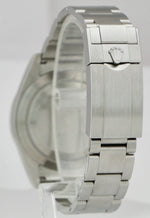 Rolex Explorer I Black 369 FULL LUME MK2 Stainless Steel 39mm 214270 Watch