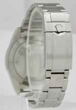 Rolex Explorer I Black 369 FULL LUME MK2 Stainless Steel 39mm 214270 Watch