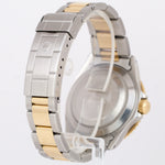 Rolex Submariner Two-Tone 18K Gold Blue Steel Buckle 40mm Oyster Watch 16613