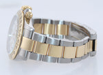 MINT Rolex Daytona 16523 Zenith Two Tone 18 Yellow Gold White Dial SEL Bracelet