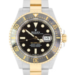 MARCH 2021 Rolex Sea-Dweller 43mm Two-Tone Yellow Gold Black Watch 126603 B+P