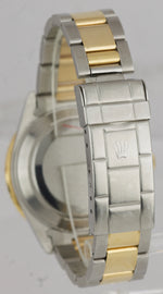 Rolex Submariner Date 16613 18K Two-Tone Gold Stainless Steel 40mm Blue Watch
