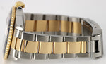 Rolex Submariner Date Two-Tone 18k Gold Steel Blue 40mm 16613 Watch