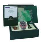 2007 PAPERS Rolex GMT-Master II Pepsi BLRO Steel Blue 16710 Rectangular Watch