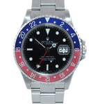2007 PAPERS Rolex GMT-Master II Pepsi BLRO Steel Blue 16710 Rectangular Watch
