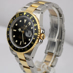 UNPOLISHED TOP CONDITION Rolex GMT-Master II Two-Tone P 18K Gold Watch 16713