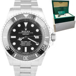 2022 Rolex Sea-Dweller Deepsea Black 44mm Stainless Steel Dive Watch 126660 B+P
