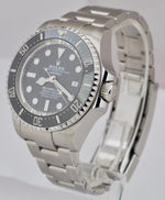 2022 Rolex Sea-Dweller Deepsea Black 44mm Stainless Steel Dive Watch 126660 B+P