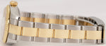 Ladies Rolex DateJust PAPERS Silver Diamond Dial Two-Tone 26mm Watch 179173 B+P