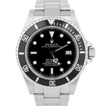 UNPOLISHED Rolex Sea-Dweller 16600 SWISS ONLY 40mm Steel Black Automatic Watch