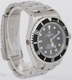 UNPOLISHED Rolex Sea-Dweller 16600 SWISS ONLY 40mm Steel Black Automatic Watch