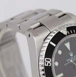 UNPOLISHED Rolex Sea-Dweller 16600 SWISS ONLY 40mm Steel Black Automatic Watch