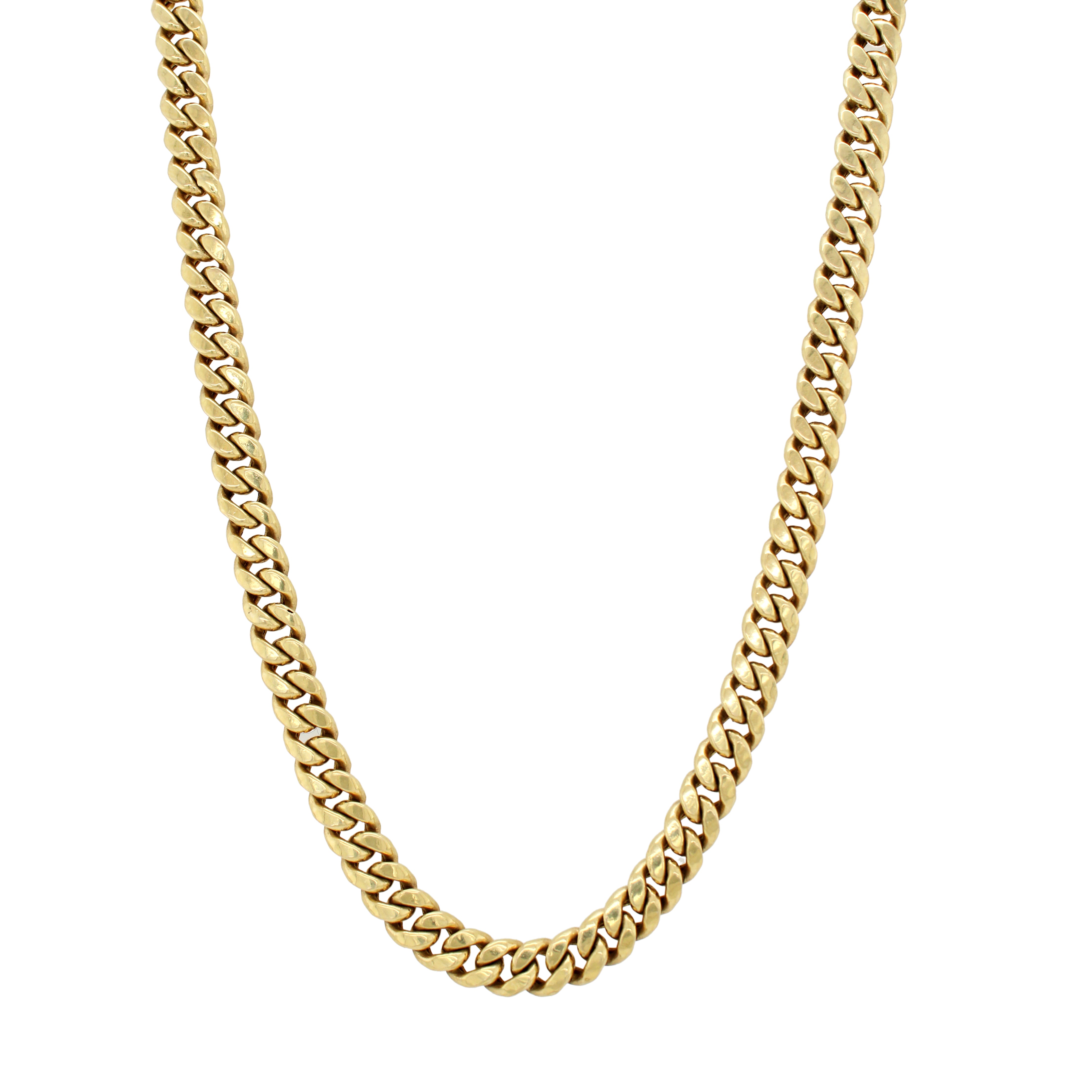 Box Link Chain 10K 14K Real Gold 1mm-2.85mm Diamond Cut Necklace Men Women