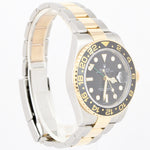 Rolex GMT-Master II Ceramic 116713 Black Two-Tone 18K Stainless Date 40mm Watch
