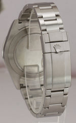 2018 FULL SET Rolex Explorer II 42mm 216570 White Orange Steel GMT Date Watch