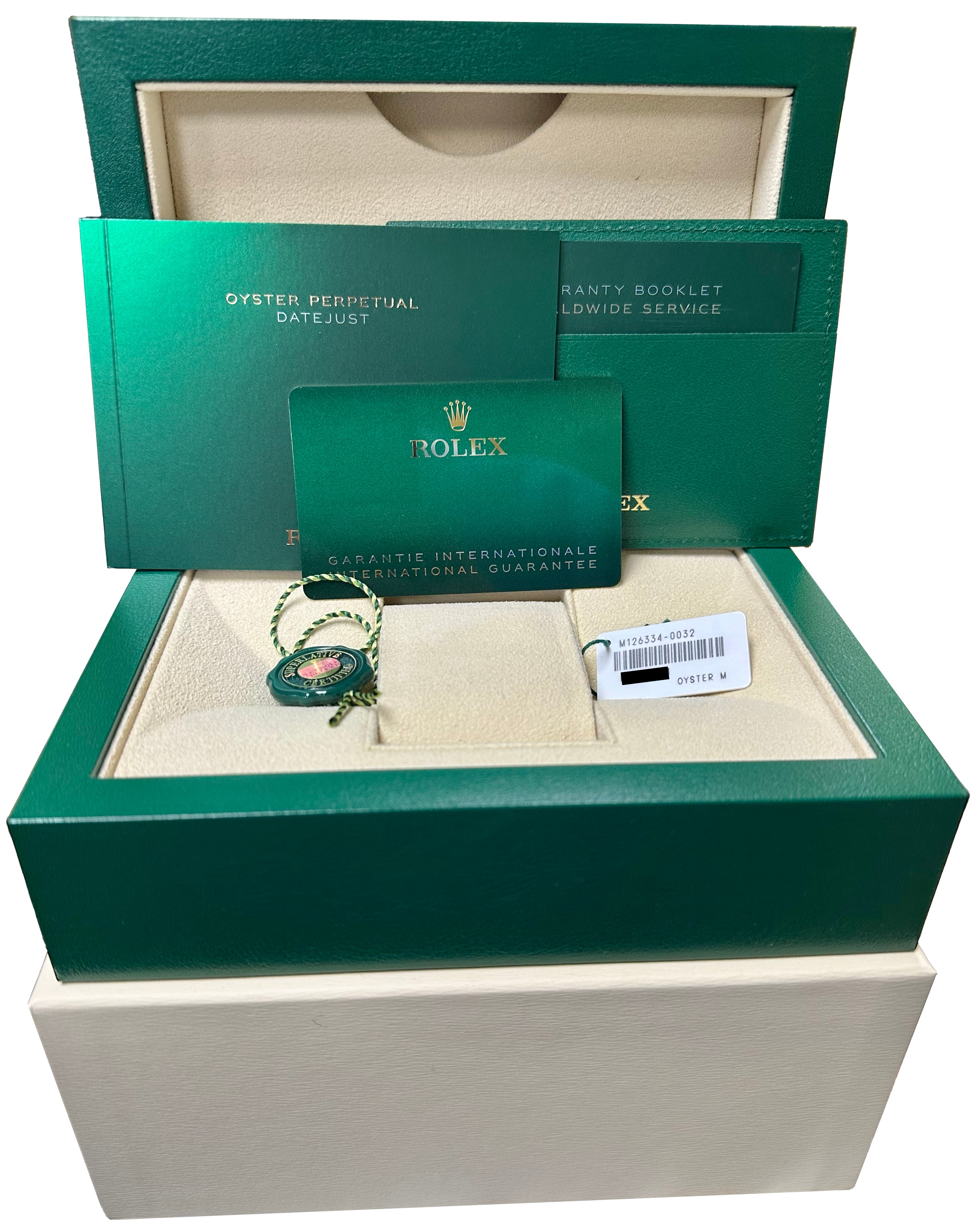 NEW MARCH 2023 PAPERS Rolex DateJust 41 Blue Motif Steel 41mm Watch 12