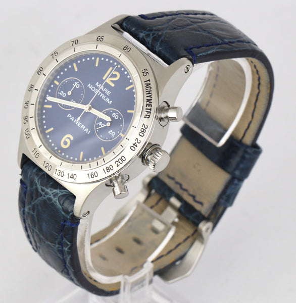 MINT Panerai Mare Nostrum PAM0006 Stainless Steel 42mm Blue Manual PAM