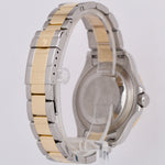 Rolex Yacht-Master 40mm GRAY Two-Tone 18K Yellow Gold Stainless Steel Date 16623