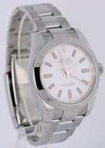 Rolex Milgauss Anti-Magnetic Stainless Steel White Orange 40mm 116400 Watch