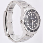 UNPOL. Rolex Sea-Dweller PAPERS 4000 SD4K Black Ceramic Steel 116600 40mm B+P