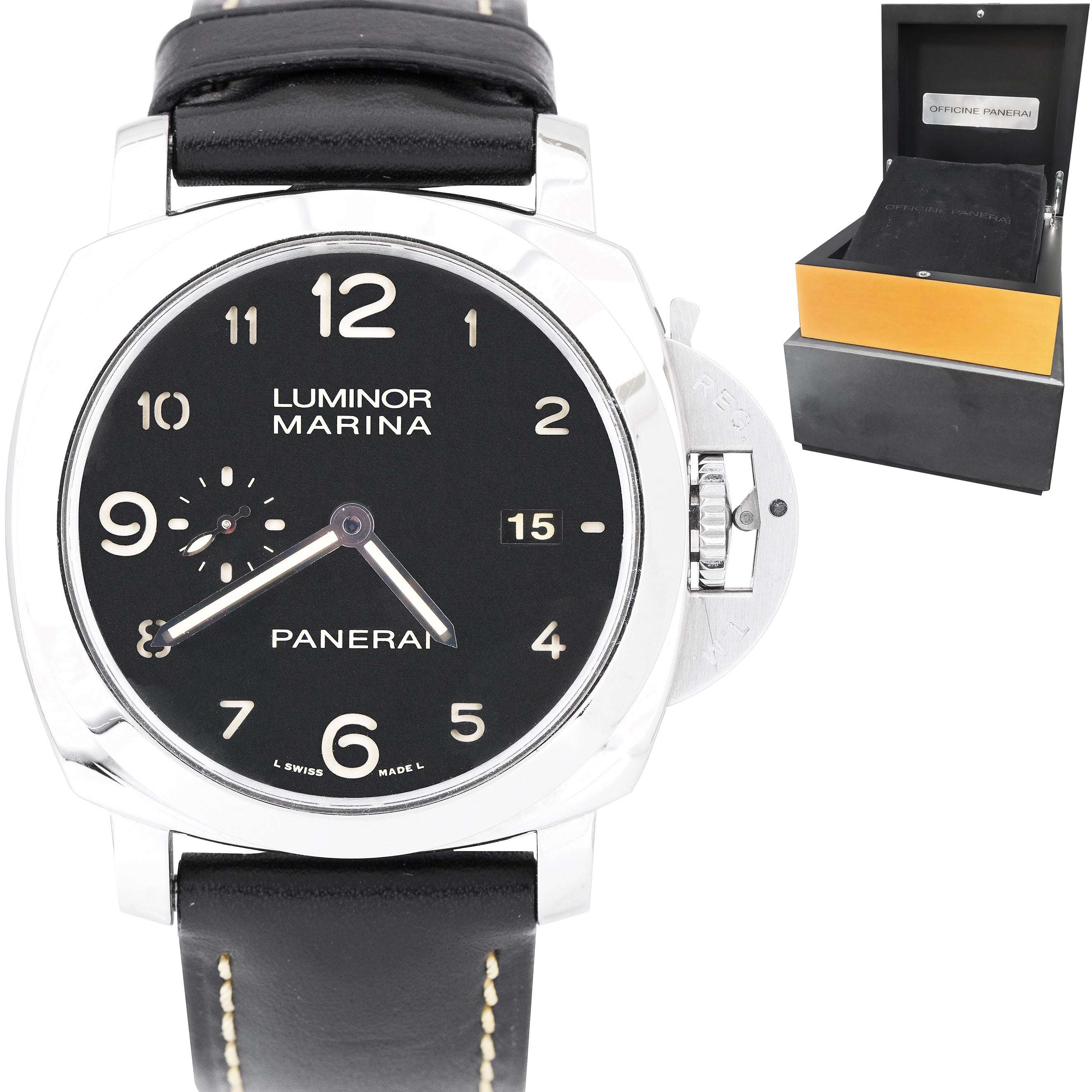 2010 Panerai PAM00359 Luminor 1950 3 Day Dirty Dial Automatic PAM 359