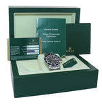 2009 PAPERS ENGRAVED REHAUT Rolex Submariner Date 16610 Steel 40mm Watch Box
