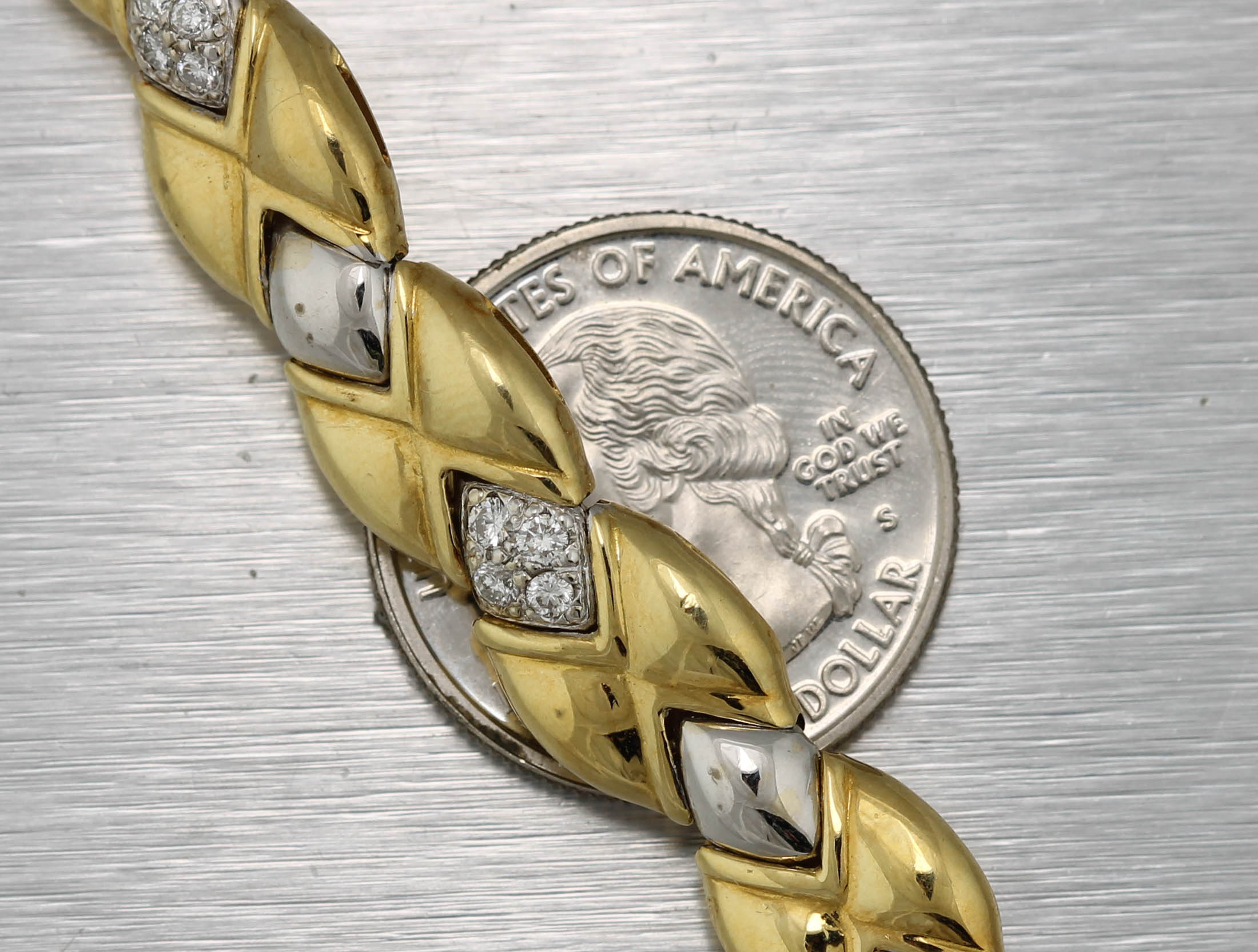 GARAVELLI イタリア ダイヤモンド 腕時計 K18 gold 750 - 時計