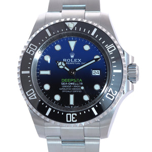 NEW 2020 PAPERS Rolex Sea-Dweller Deepsea Cameron Blue 126660 44mm Watch Box