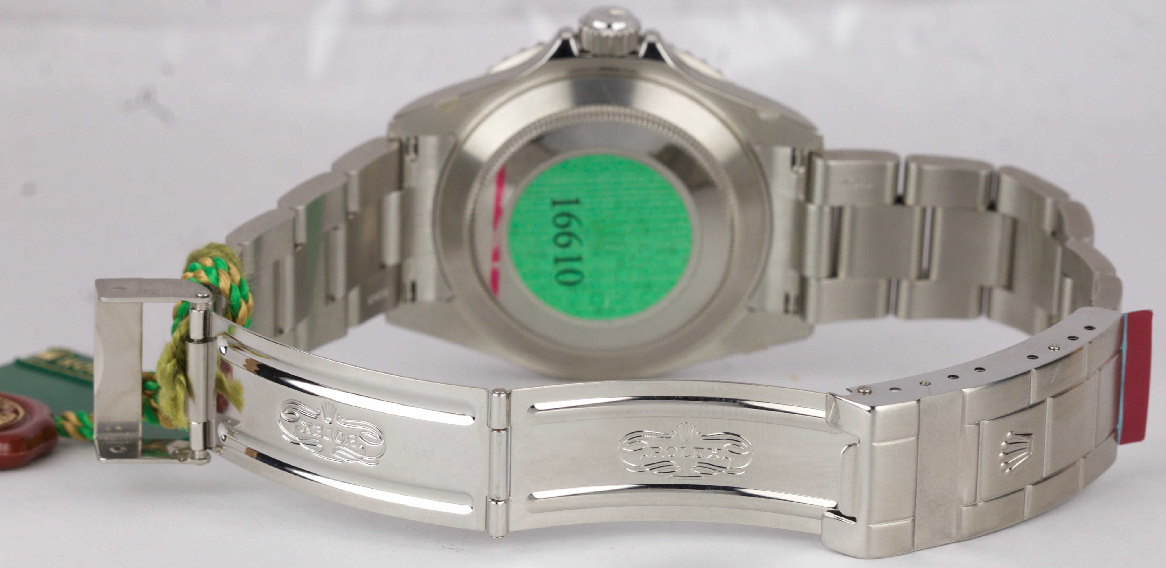 HQ Milton - Rolex Green Submariner 16610 LV Mark 1 Dial and Flat 4 Bezel,  Inventory #1611, For Sale