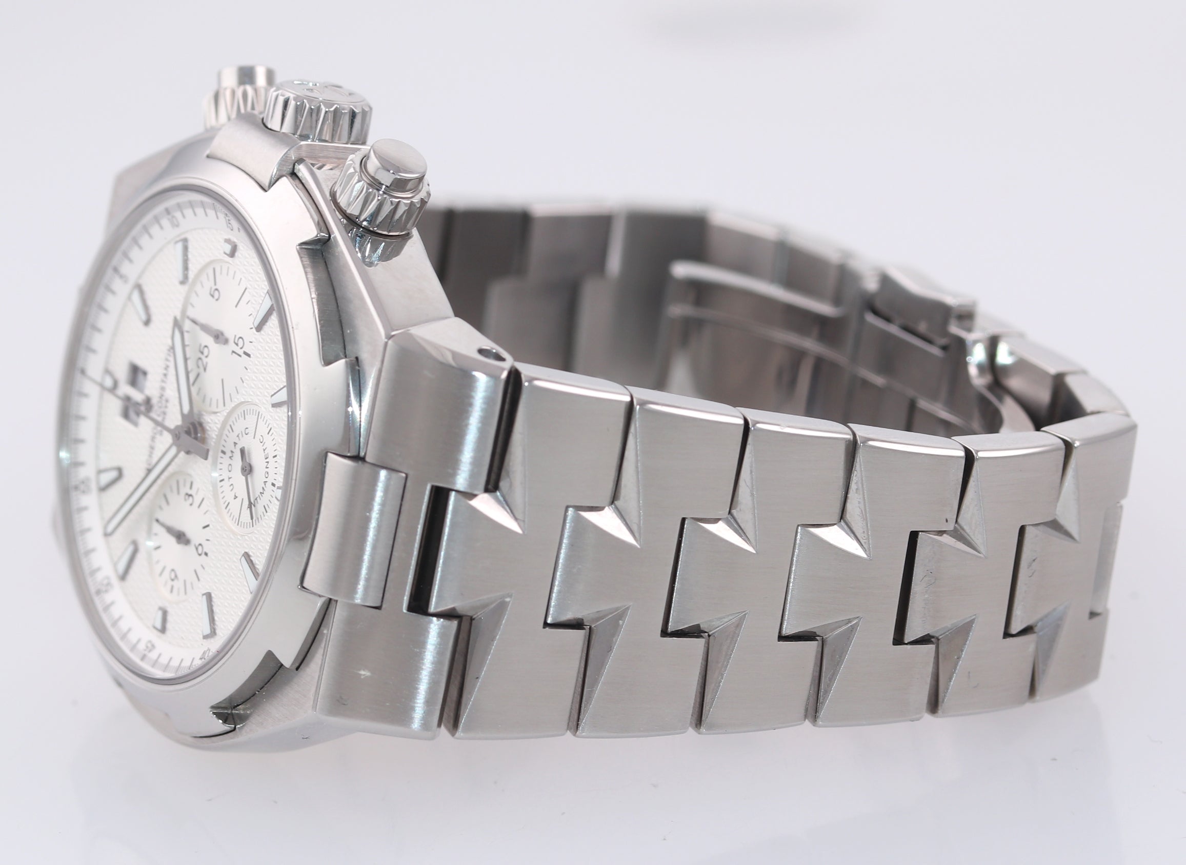 Vacheron Constantin Overseas 49150 42mm Stainless Steel Chronograph Date Watch