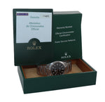 2003 PAPERS MINT Rolex Explorer I Black 36mm 114270 Steel Black Arabic Watch Box